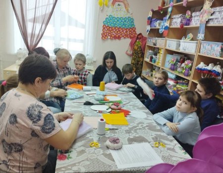 Мастер-класс «Прихватка-тюльпан»